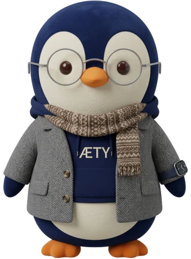 The Professor penguin
